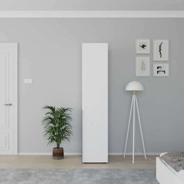 Hanah Home Armario Blanco con Estanterías